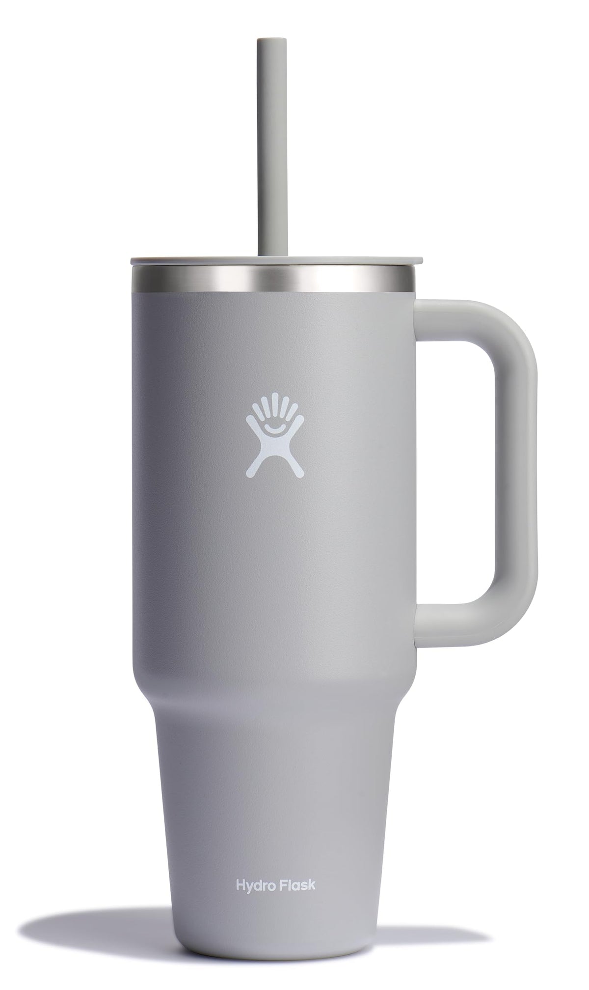 Hydro Flask 40 oz abedul con asa, fácil de llevar en cualquier aventura.