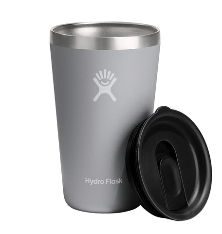 Vaso termico Hydro Flask Todo-en-uno 16 oz con tapa deslizante, ideal para bebidas frías o calientes.