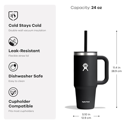 Hydro Flask Vaso de viaje con aislamiento de doble pared.