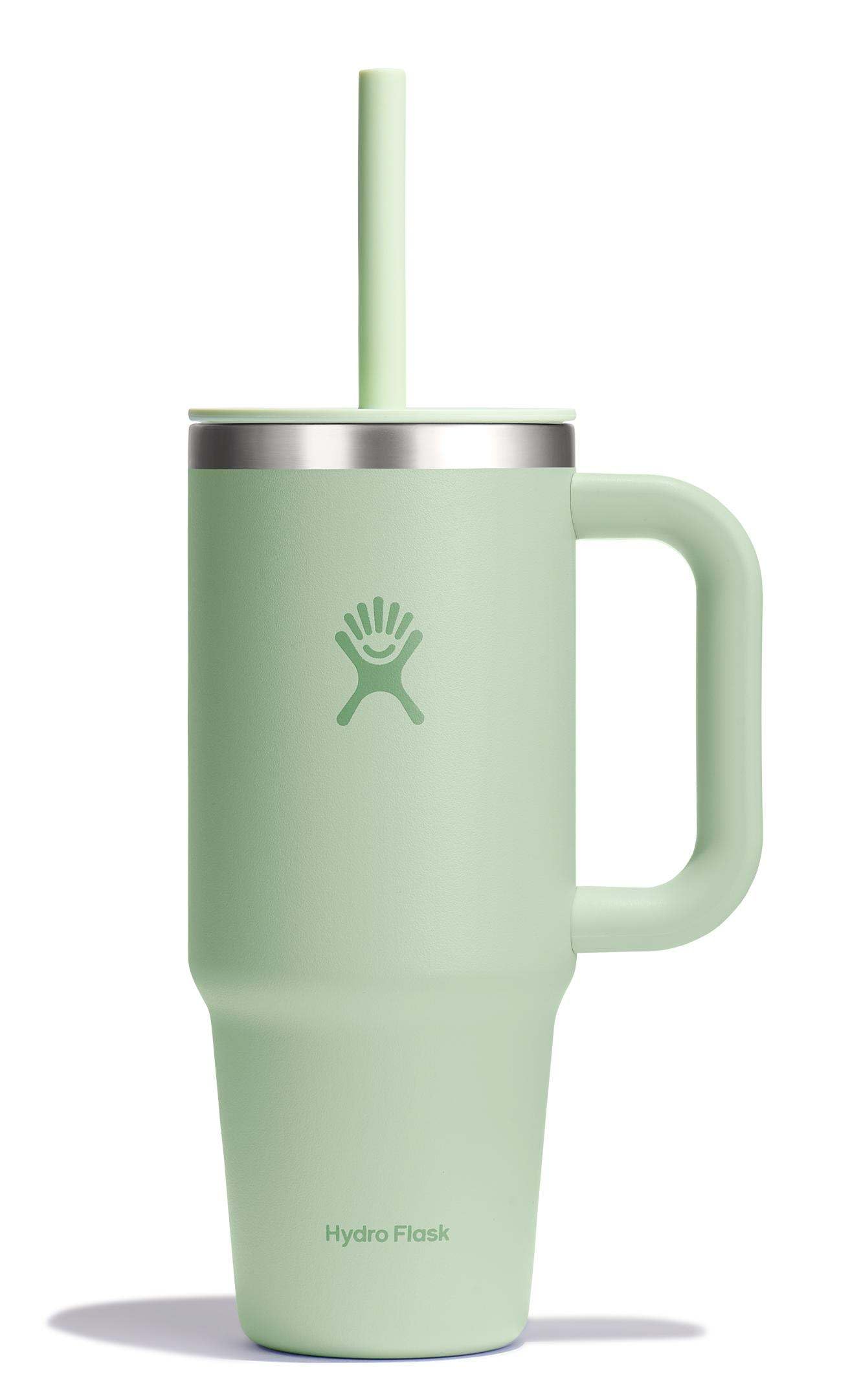 Hydro Flask Vaso Aloe con manija resistente para transportar comodidad diaria