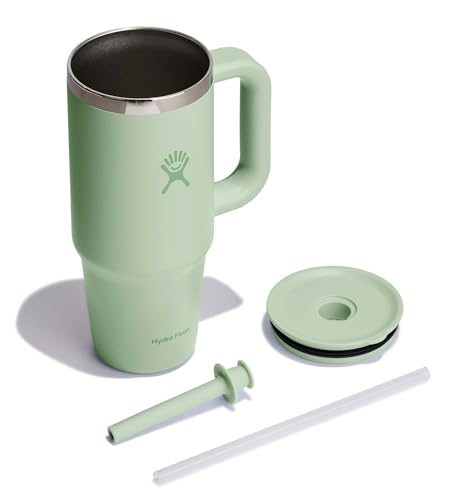 Hydro Flask Vaso Aloe con tapa hermética para viajes limpios