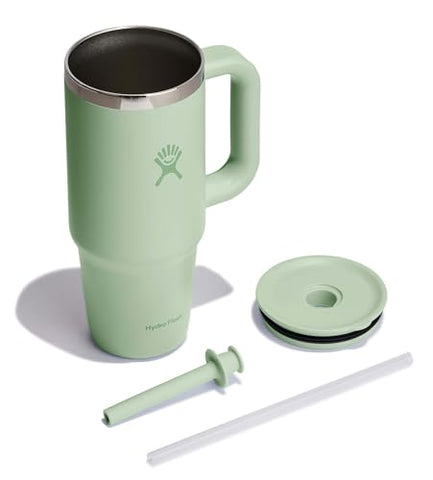 Hydro Flask Vaso Aloe con tapa hermética para viajes limpios