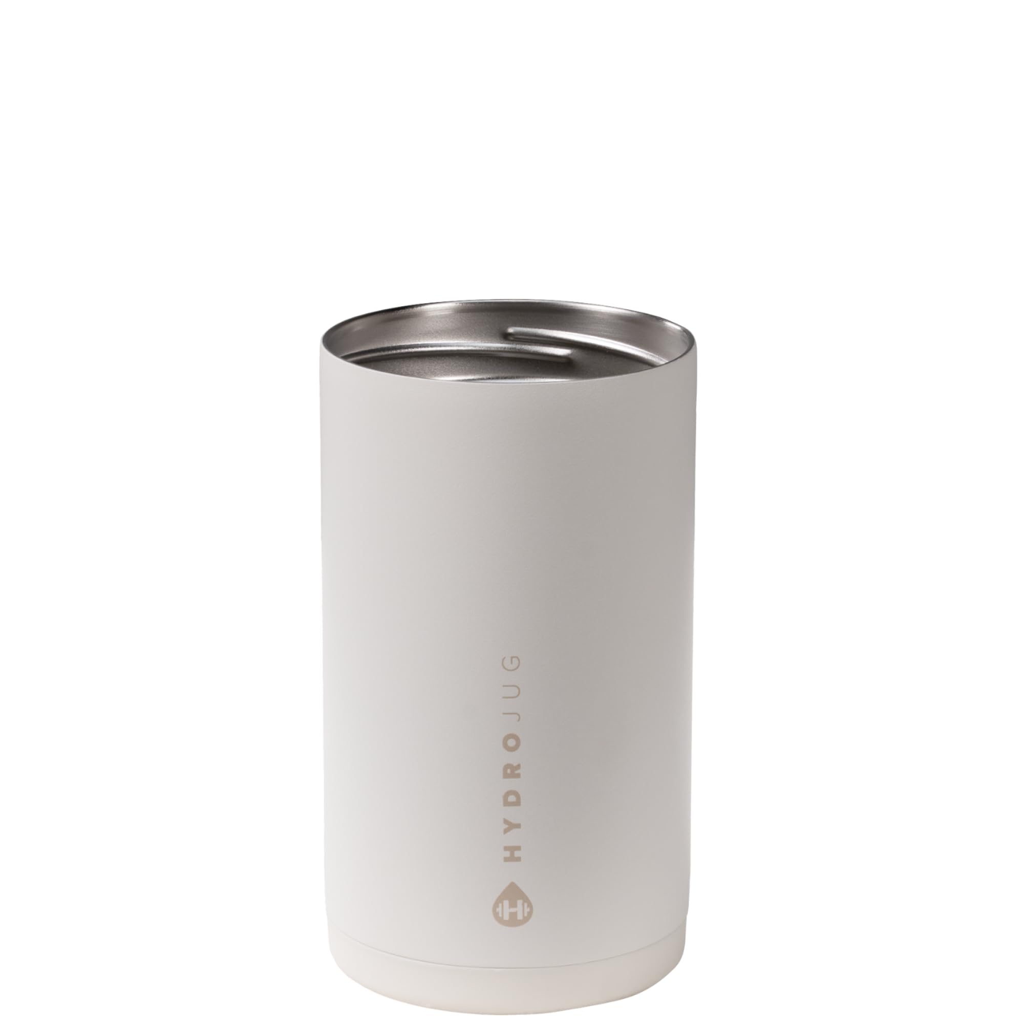 HydroJug Base de goma antideslizante mantiene estable la bebida.