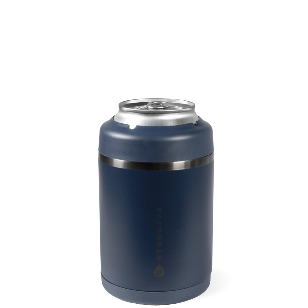 HydroJug enfriador de lata Estándar Midnight con tapa rosca para viajes sin derrames