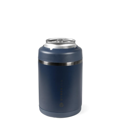HydroJug enfriador de lata Estándar Midnight con tapa rosca para viajes sin derrames