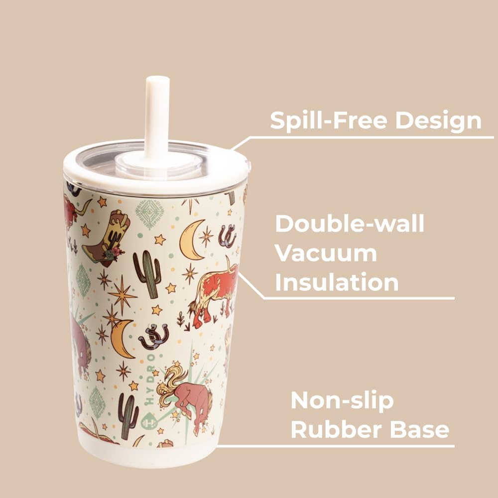 HydroJug pajilla flexible para facilitar sorbos sin esfuerzo.