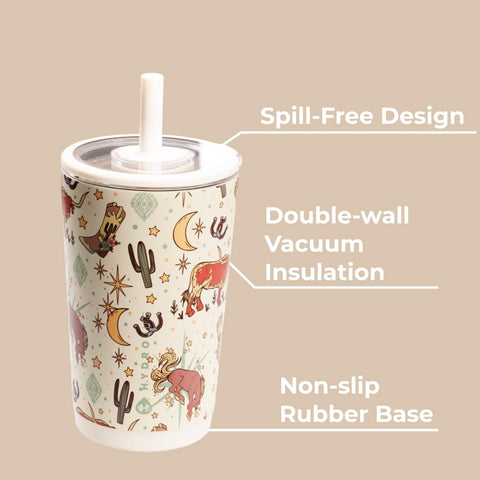 HydroJug pajilla flexible para facilitar sorbos sin esfuerzo.