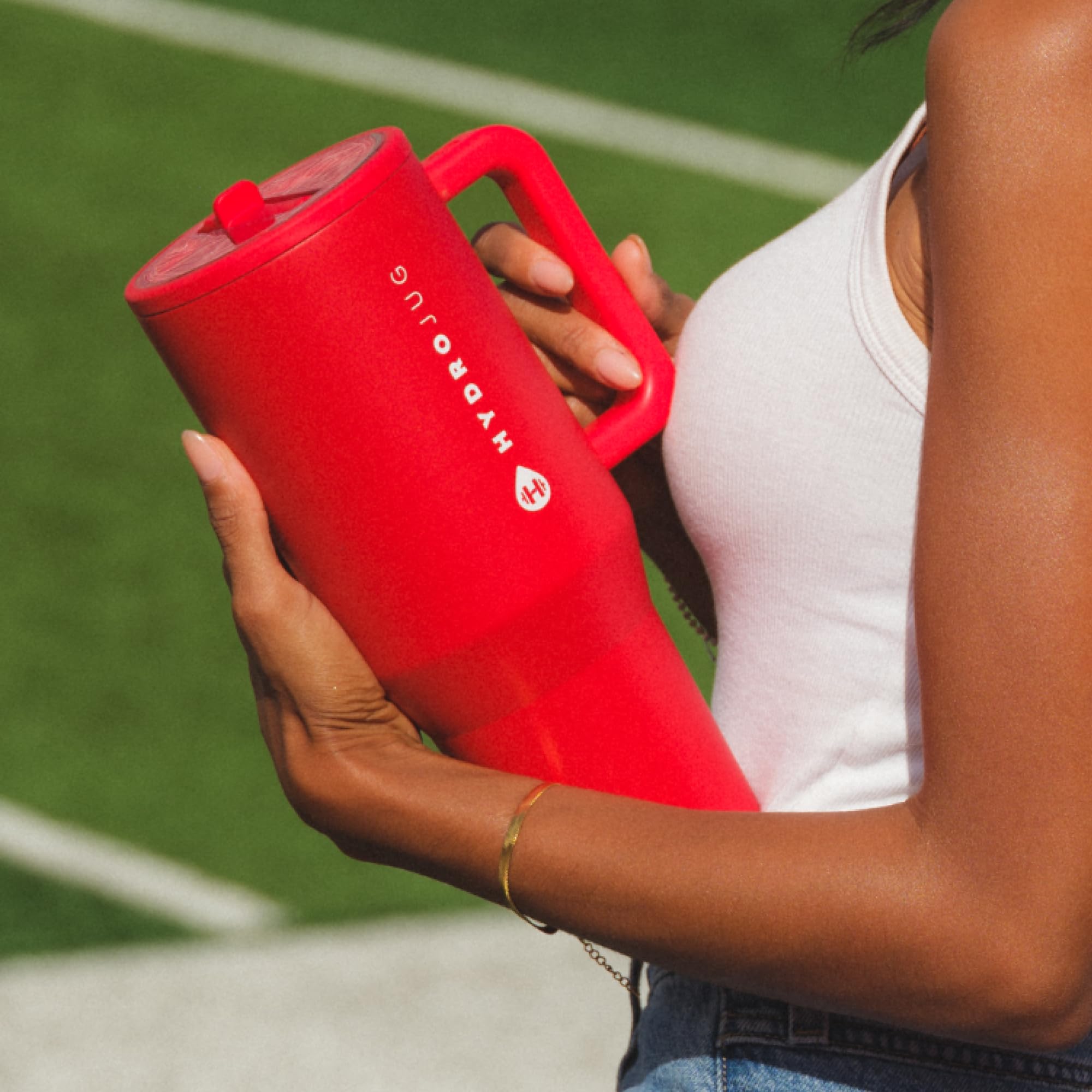 HydroJug Traveler, aislamiento triple para bebidas frías o templadas.