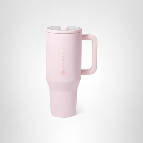 HydroJug Traveler en color rosa arena, estilo moderno para el día a día.