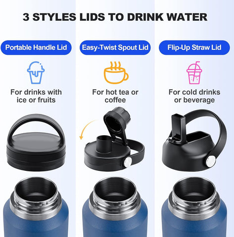 HYDROWION juego de accesorios: dos pajitas y cepillos para limpieza.