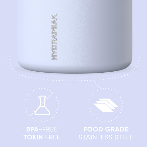 Hydrapeak aislamiento al vacío de doble pared para conservar temperatura.