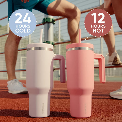 Hydrapeak Voyager 40 onzas: aislamiento de doble pared mantiene bebidas a temperatura