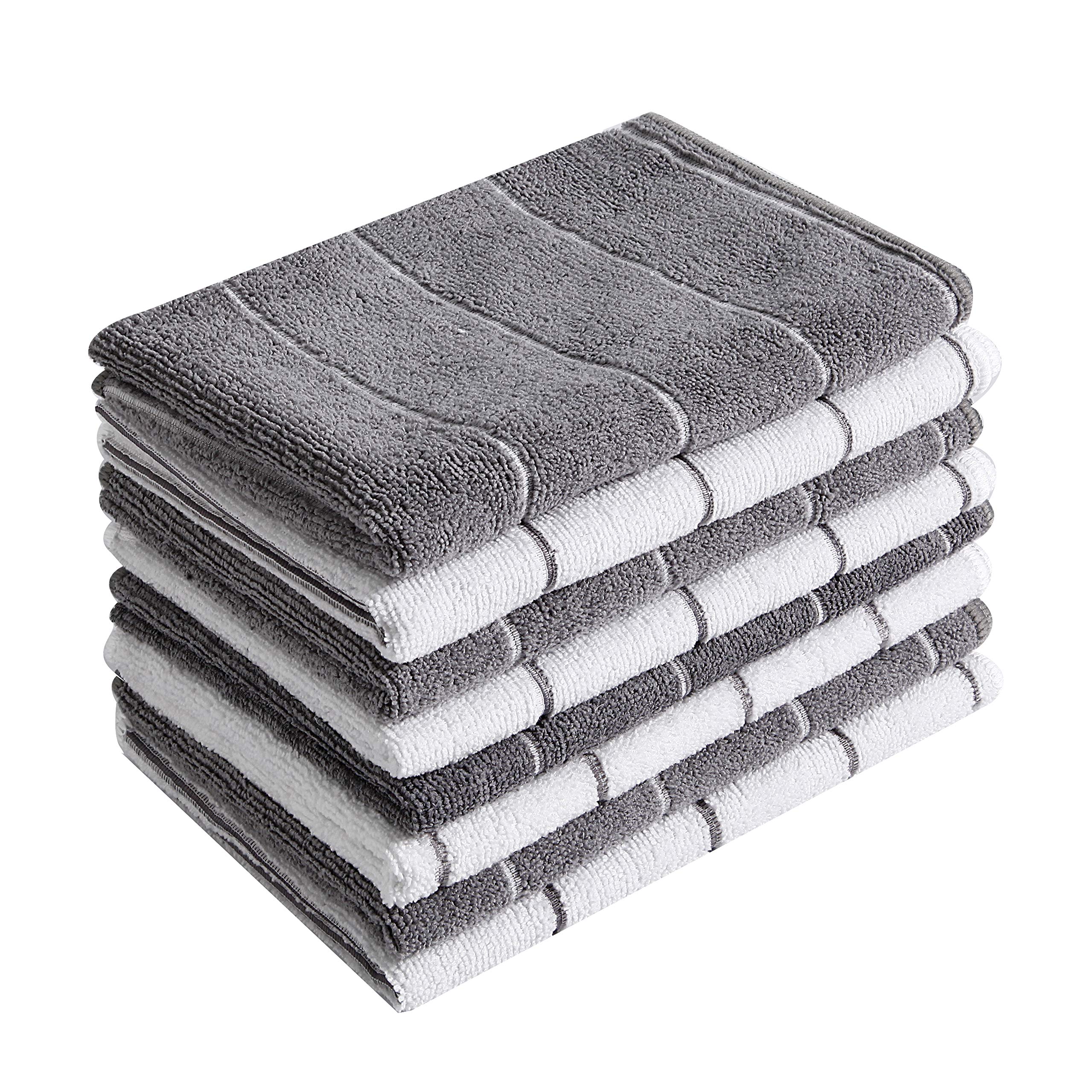 HYER KITCHEN toalla de microfibra absorbente para secar utensilios rápidamente.