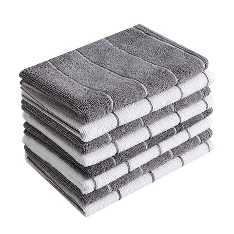 HYER KITCHEN toalla de microfibra absorbente para secar utensilios rápidamente.