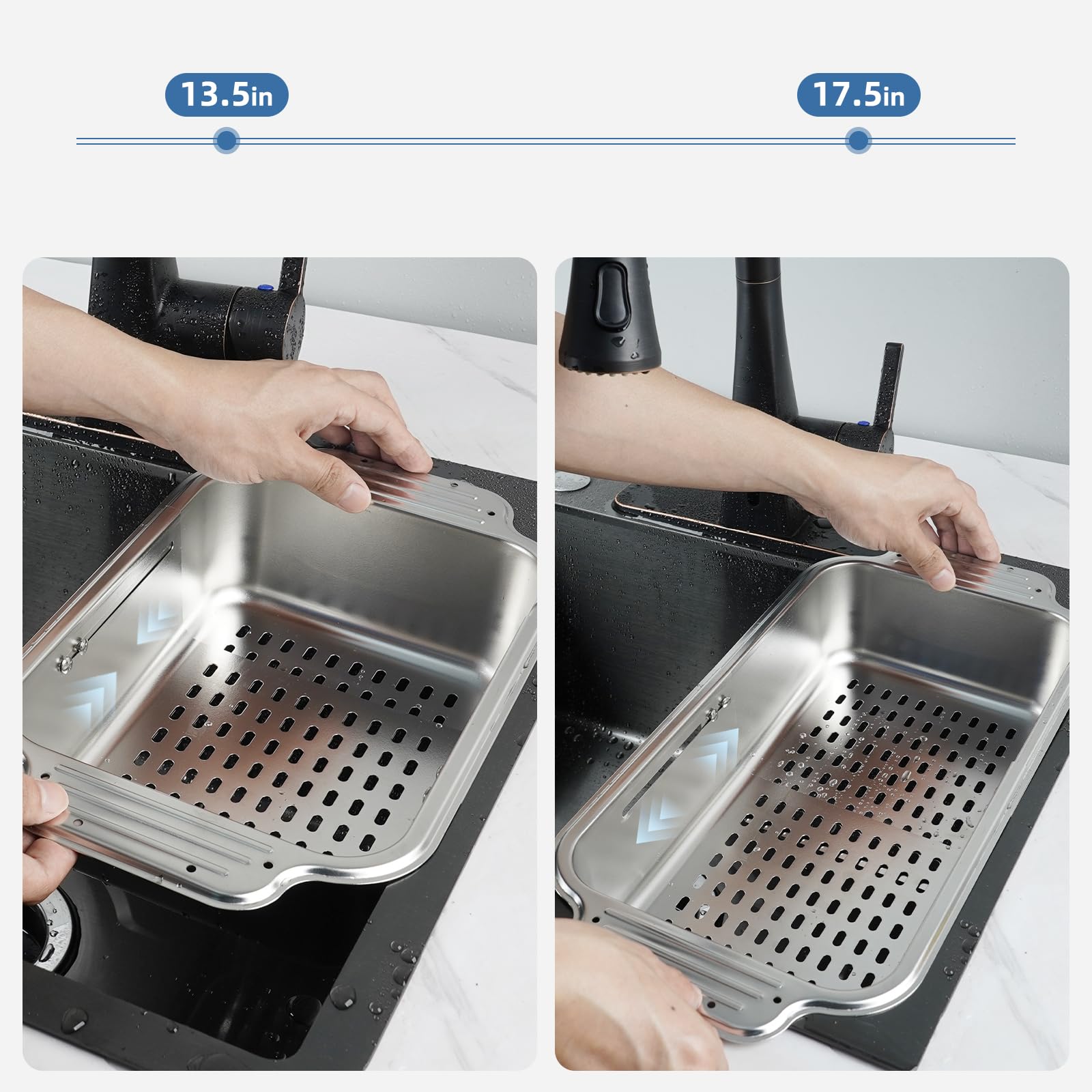Uso multipropósito Hygie Rinse para lavar frutas y verduras.