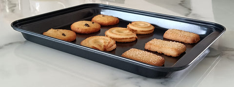 HYTK bandeja de alto carbono, duradera y distribución de calor uniforme