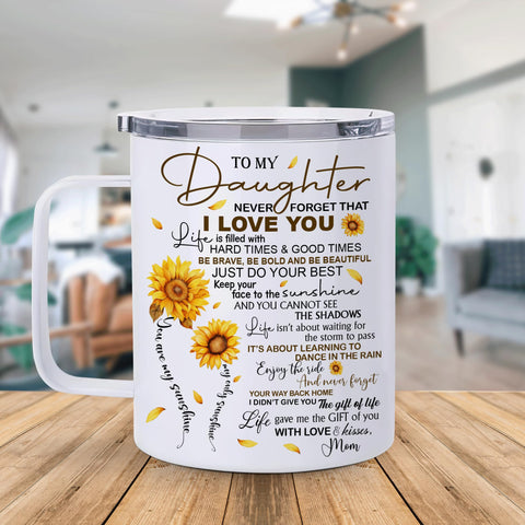 Taza Hyturtle para hija con cuchara incluida, lista para revolver y disfrutar en cualquier lugar.