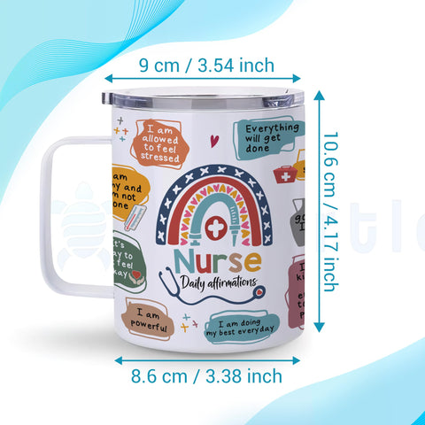 Hyturtle regalo para enfermeras, perfecto para graduación o cumpleaños