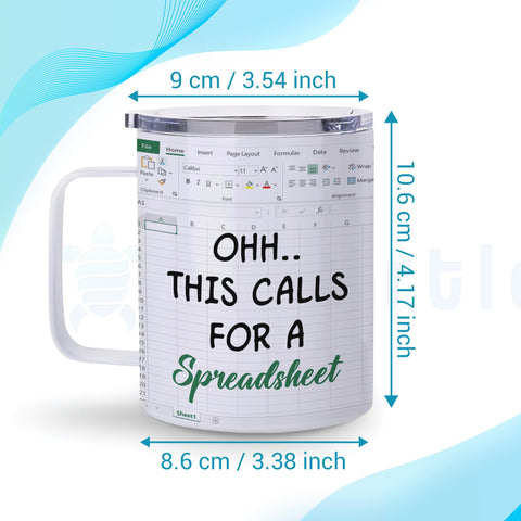 Regalo para contable hombre colega, ideal para oficina.