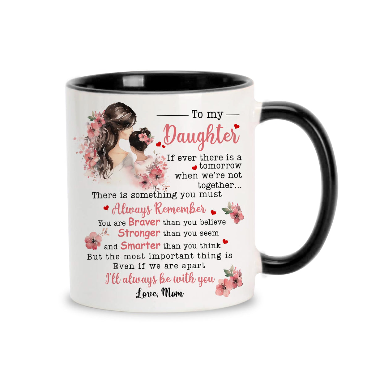 Taza Hyturtle con impresión en doble lado de mariposa, para lucir el diseño al beber.