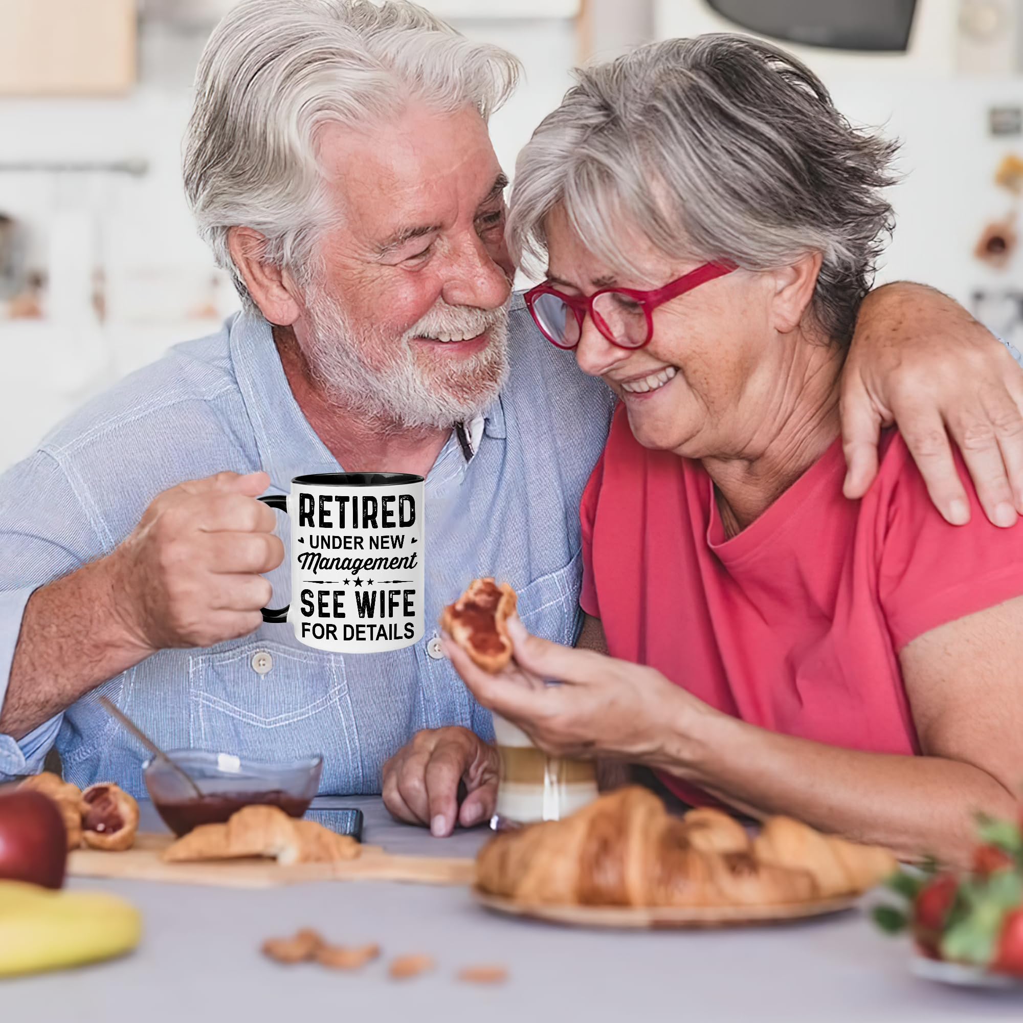 Taza Hyturtle jubilación con diseño ceramico de alta calidad para momentos de café.