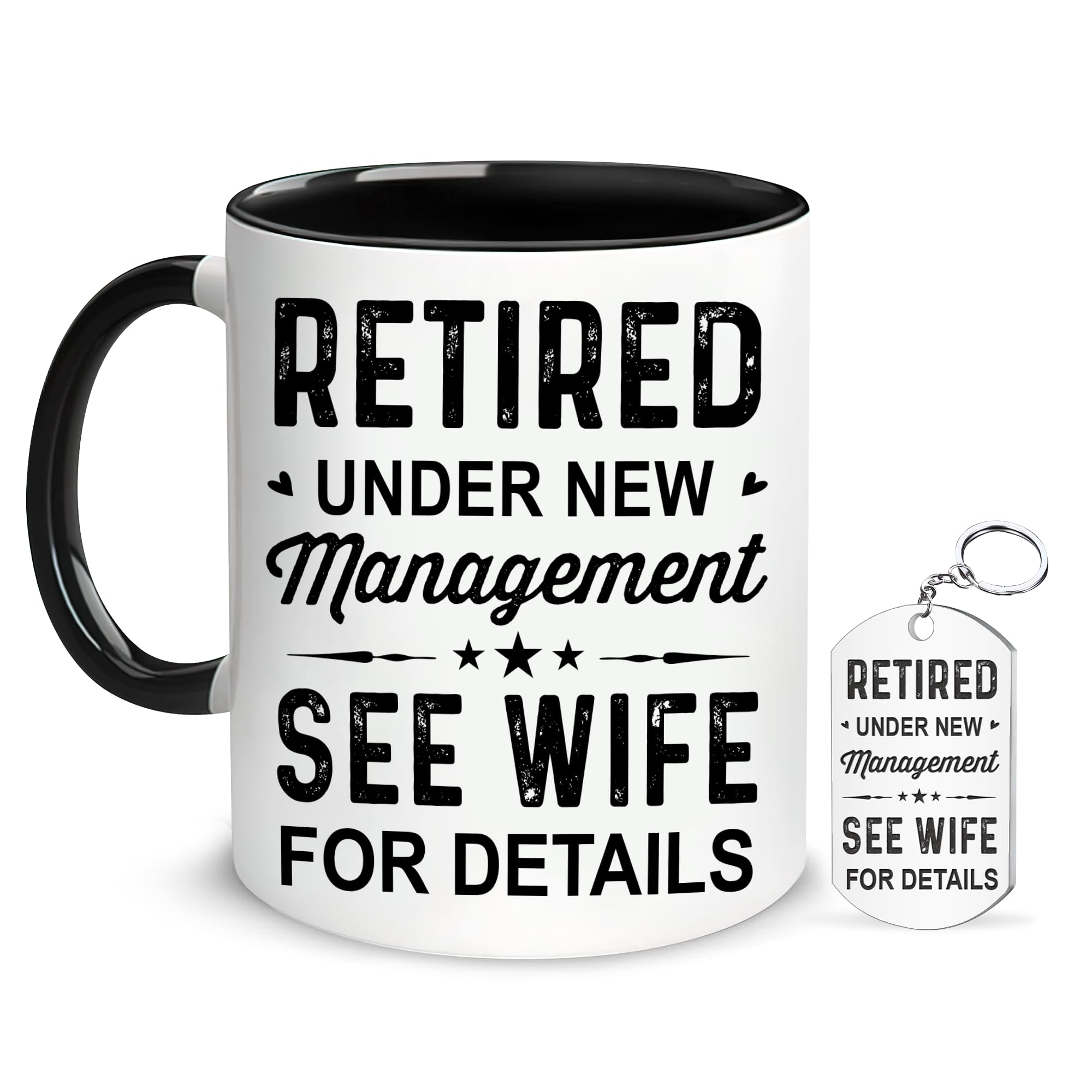 Taza Hyturtle jubilación divertida para marido, ideal como regalo y uso diario de café.