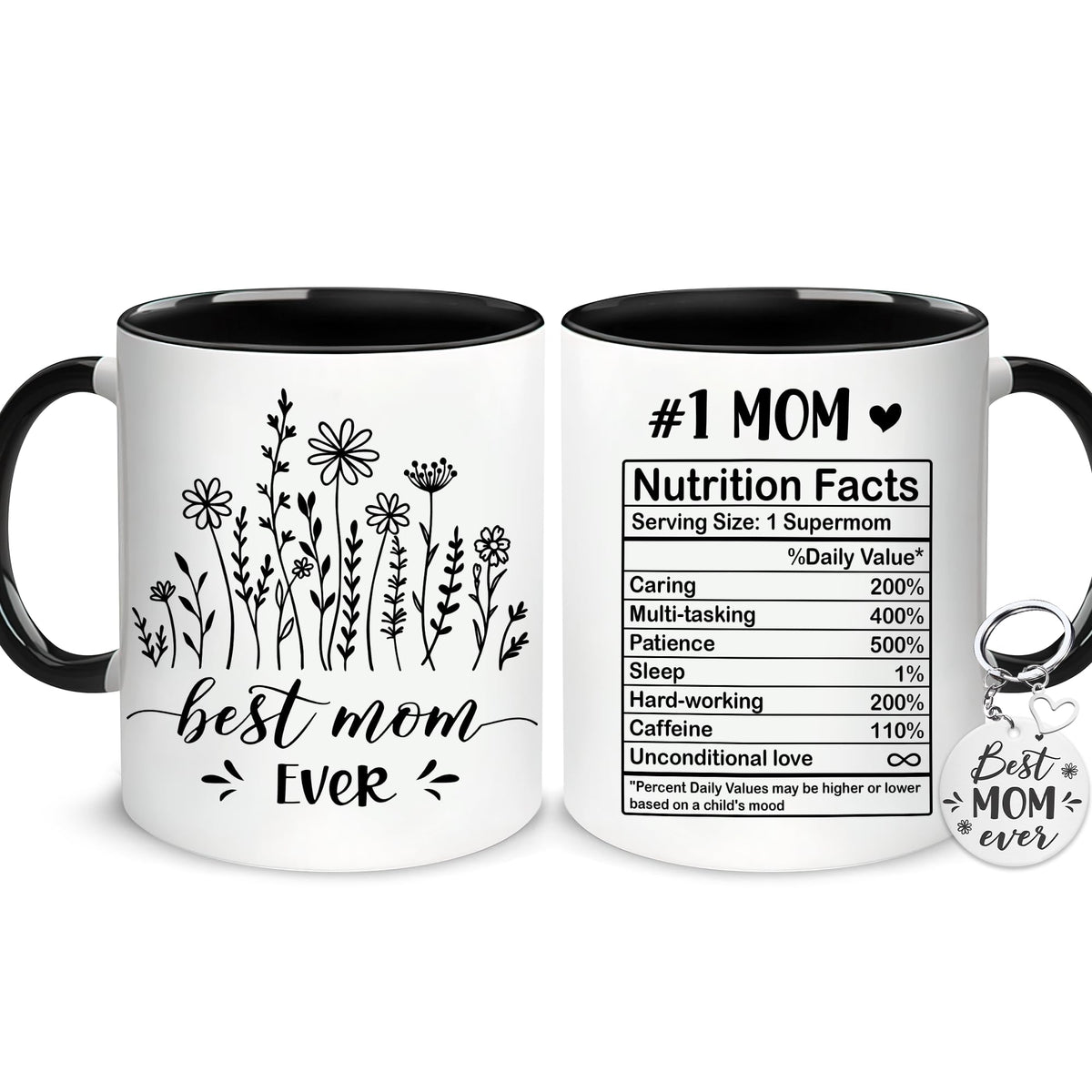 Taza Hyturtle para Mamá con diseño doble cara, ideal para empezar el día.