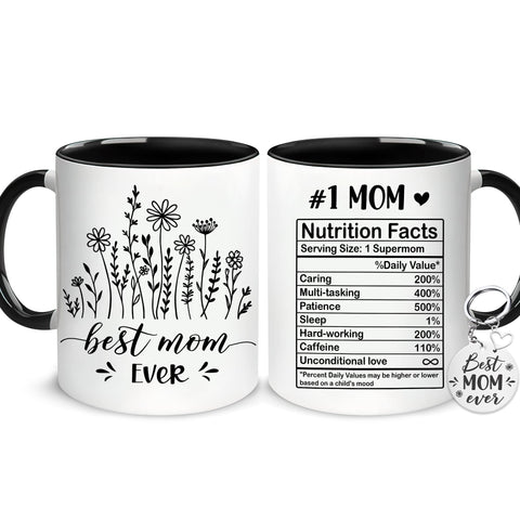 Taza Hyturtle para Mamá con diseño doble cara, ideal para empezar el día.