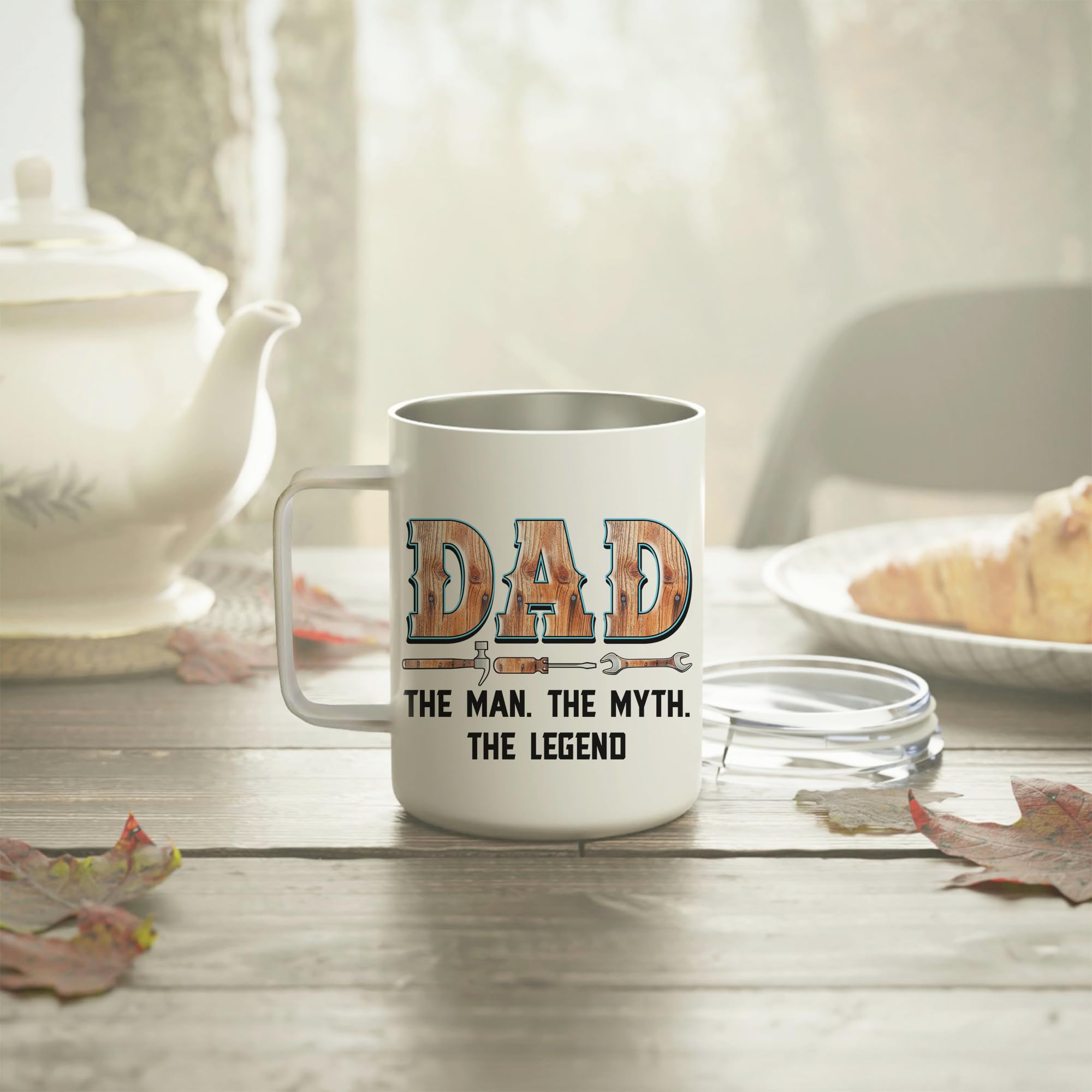 Taza Hyturtle para uso diario en casa o garaje, regalo perfecto para papá.