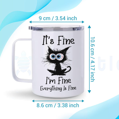Hyturtle vaso térmico en mano, cómodo para exterior e interior.