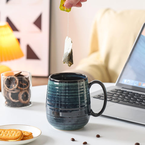 HYTYSKAR taza duradera de cerámica apta para microondas.