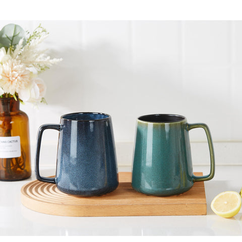 HYTYSKAR taza con mango grande ergonómico para sostener cómodamente