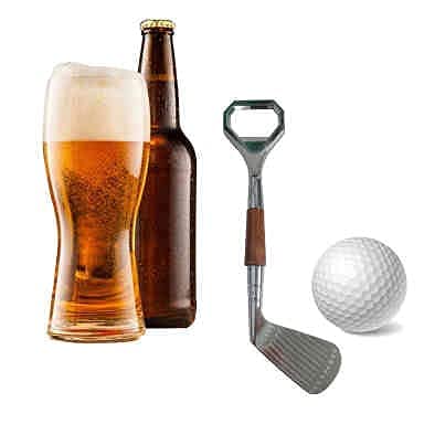 HYYF abridor para cerveza con diseño de golf, regalo perfecto para golfistas.