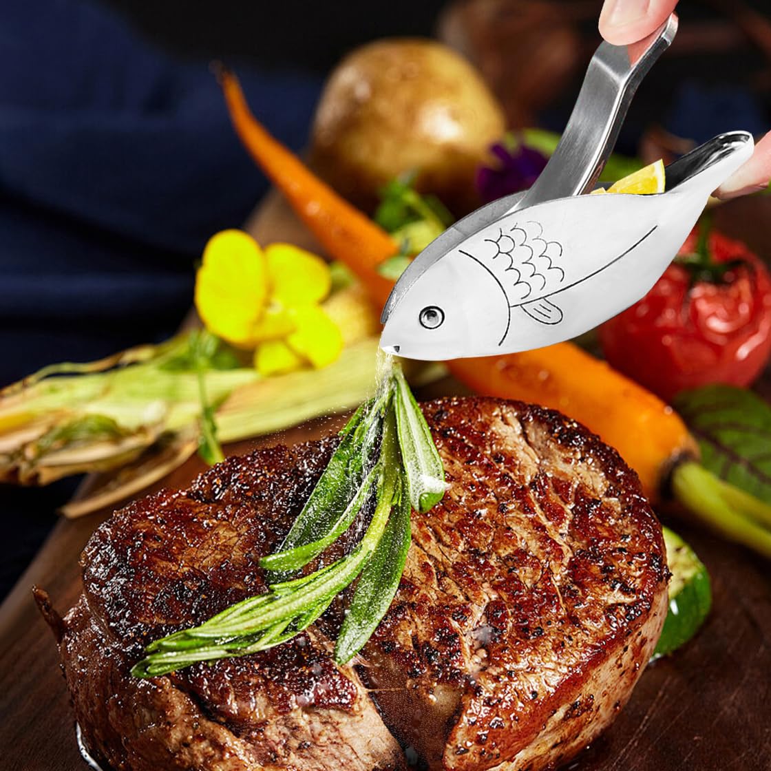 HyzaPhix exprimidor pez en mano: cómodo para uso rápido durante la cocina
