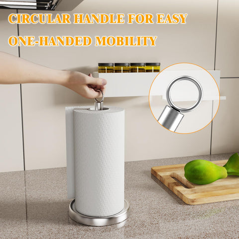 HZE base pesada y antideslizante mantiene estable el soporte.