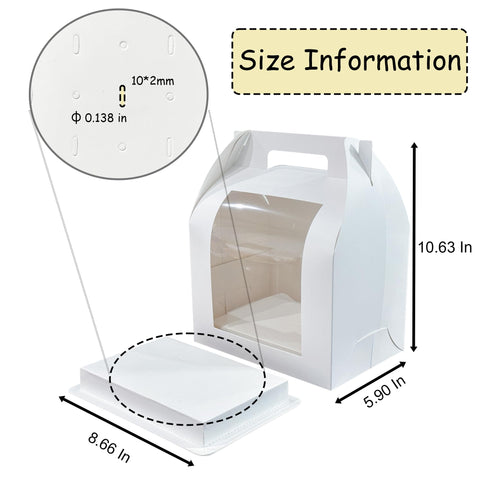 Hzzycaxli base porta-pasteles ergonómica y estable para eventos