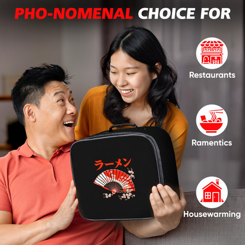 i2 Home bolsa almacenamiento ramen: mantiene todo organizado en un kit compacto