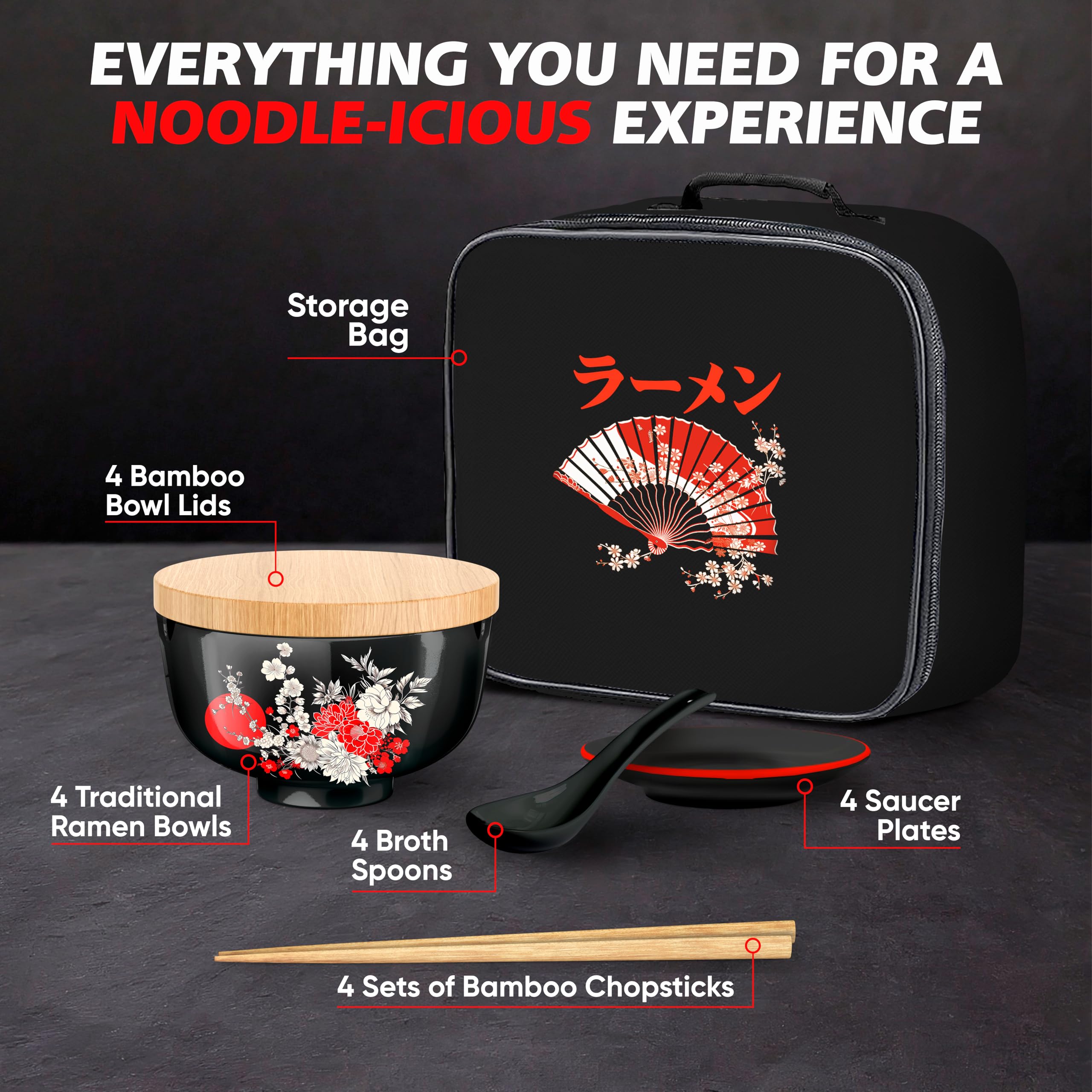i2 Home tapas bambú ramen: conservan sabor y temperatura