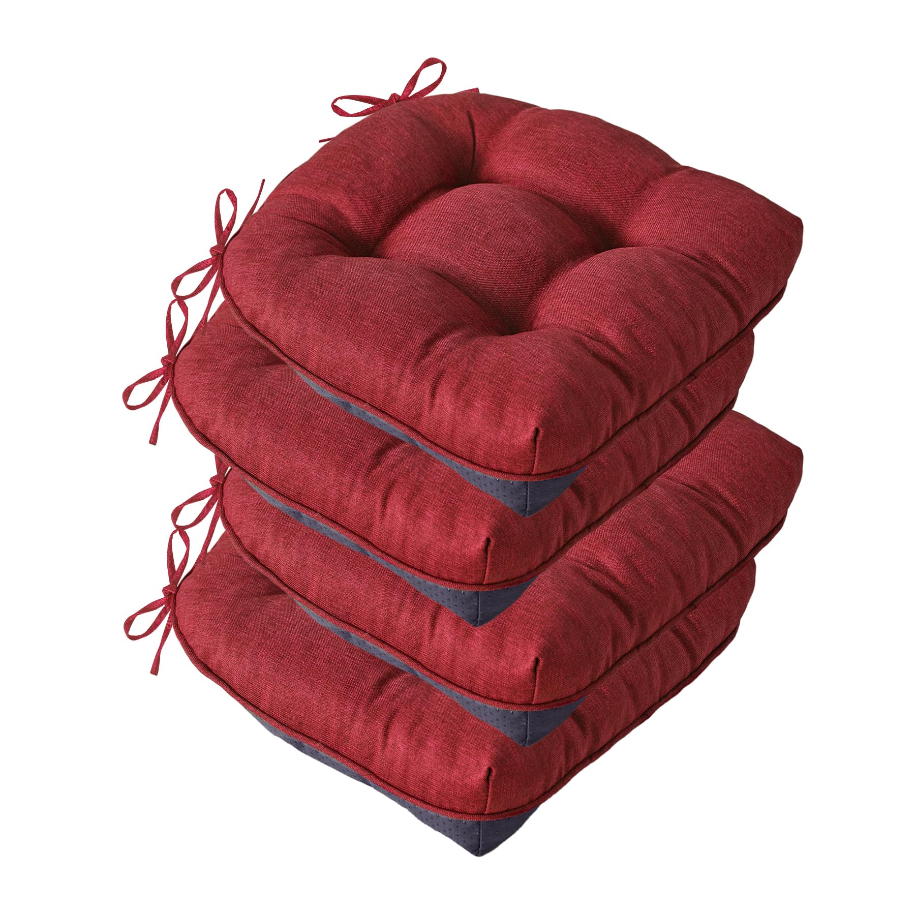 Cojines IASEAHK para sillas comedor con tapizado suave para mayor comodidad