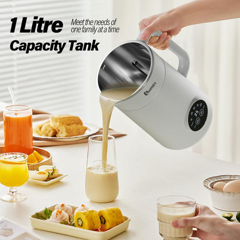 IAGREEA 8-en-1 programas para bebidas vegetales y batidos.