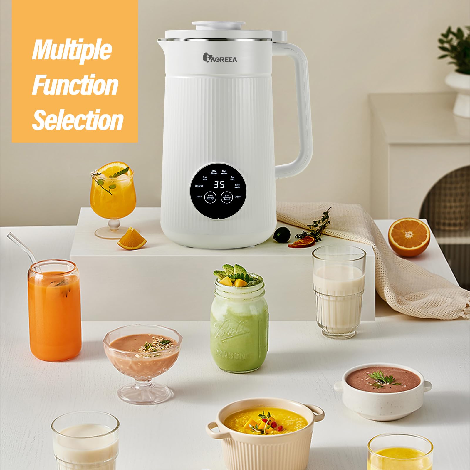 IAGREEA accesorios útiles para limpieza y taza medidora en casa.