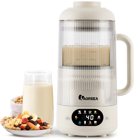 IAGREEA Maquina Leche Nueces Interfaz Fácil: uso sencillo para leche vegetal.