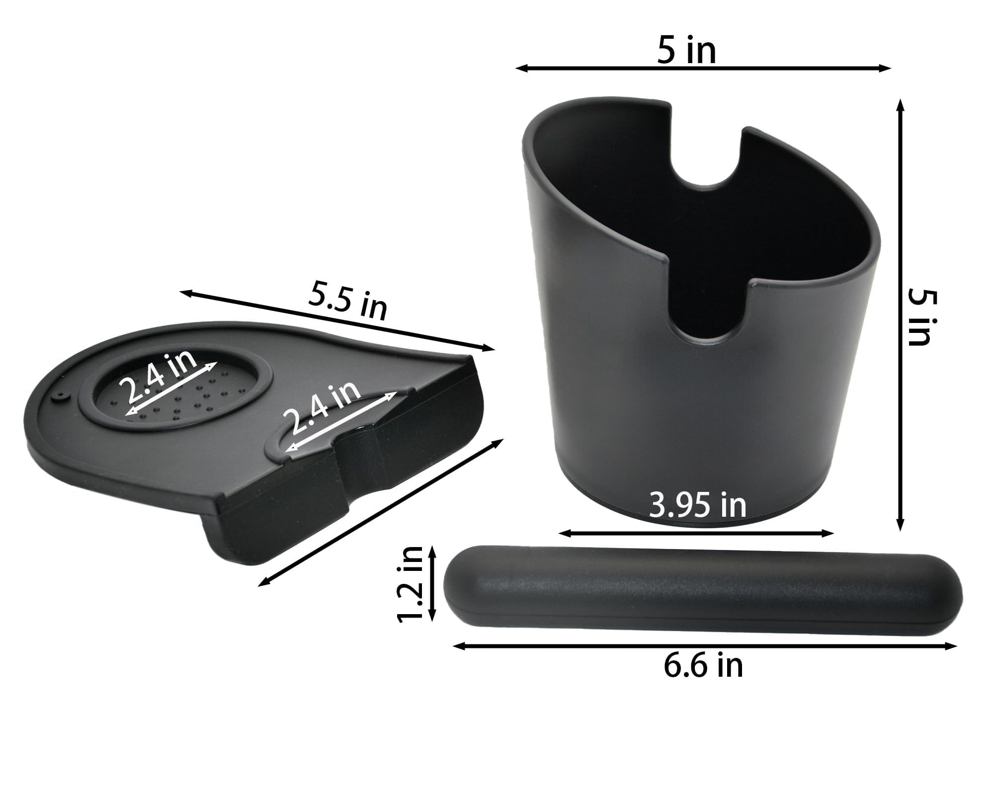 Conjunto IAOSEN de accesorios para espresso en casa, práctico y compacto.