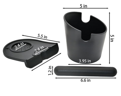 Conjunto IAOSEN de accesorios para espresso en casa, práctico y compacto.
