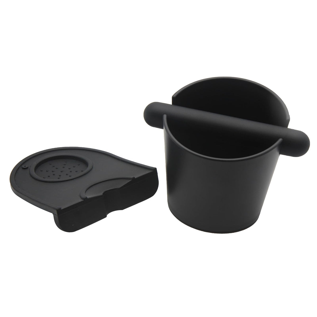 IAOSEN knock box de 5 pulgadas, recogida de posos y limpieza sencilla.