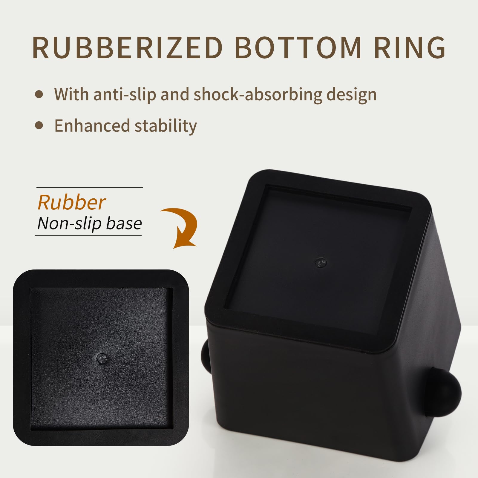 IAOSEN caja de posos con diseño ergonómico y resistente para uso diario