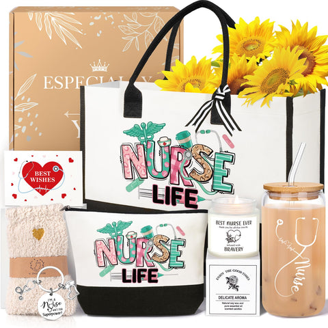 iAOVUEBY bolso de gran capacidad para enfermera, perfecto para el día a día.