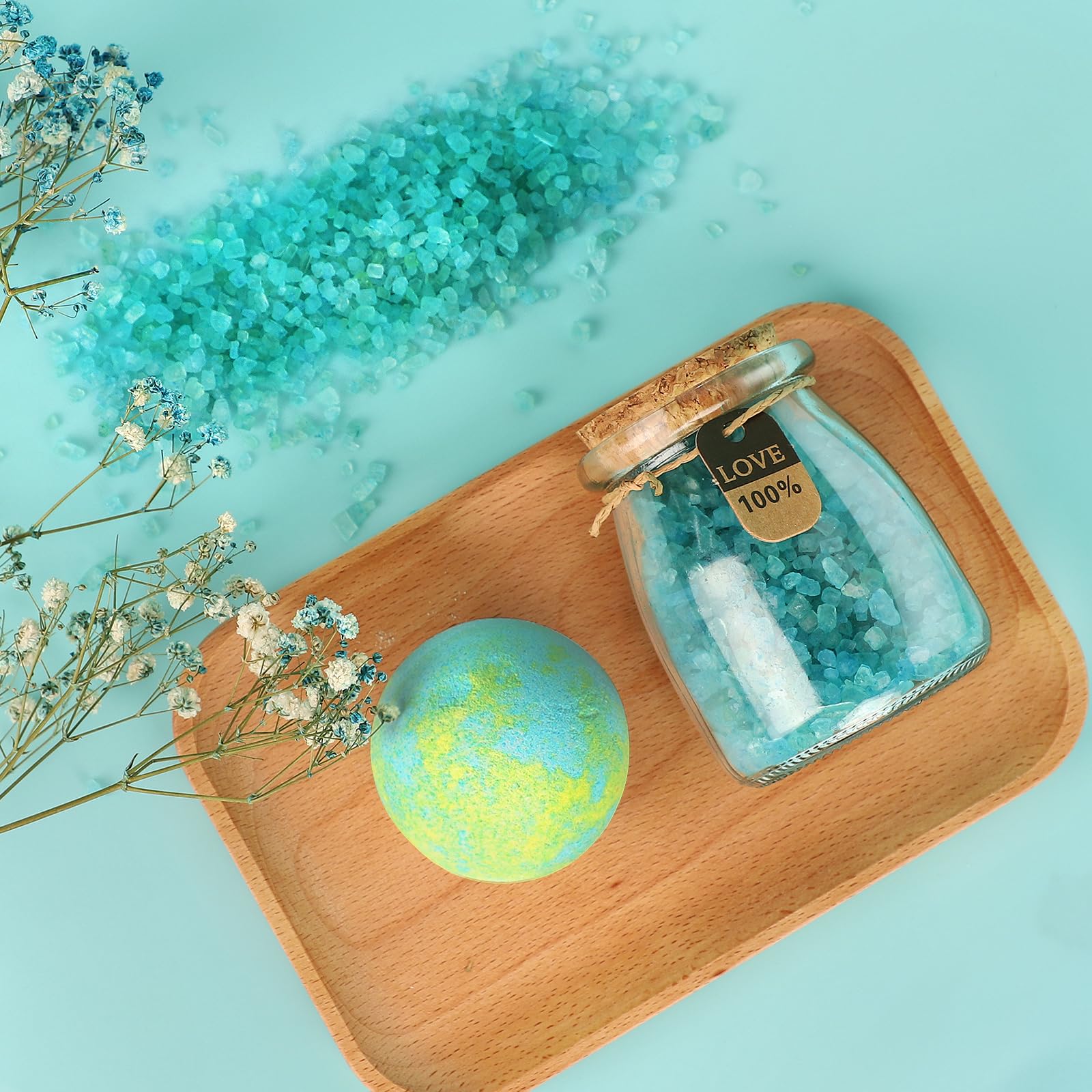iAOVUEBY sales Himalaya 200 g, purifican la piel durante el baño.