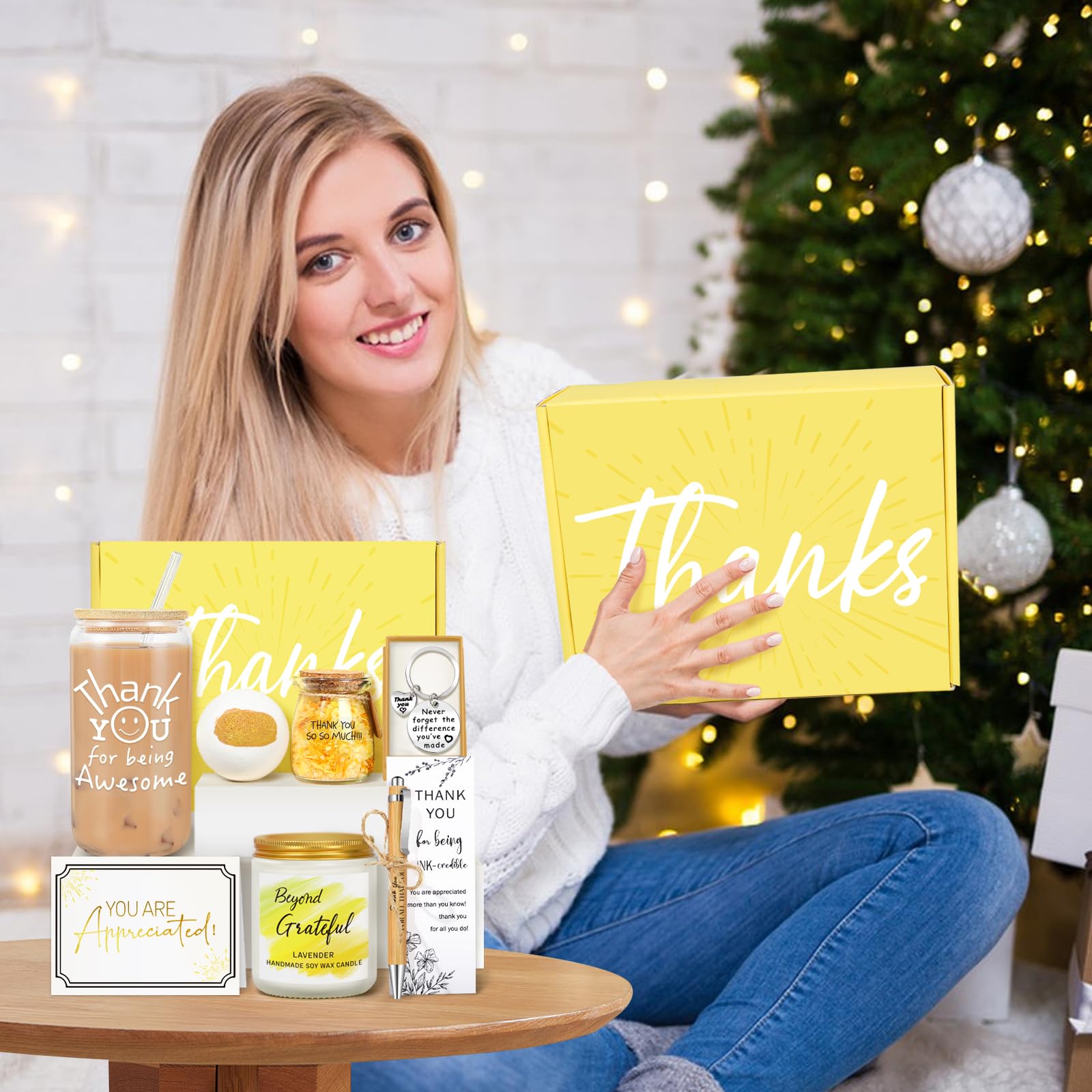iAOVUEBY tarjeta de regalo: nota personalizada para expresar gratitud.