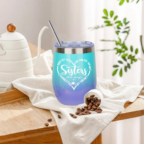 iAOVUEBY vaso 12 oz acero inoxidable, bebida caliente o fría todo el día